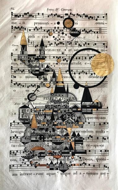 Anne FÉAT GAISS
Ukiyo-e -II- Ink and copper...