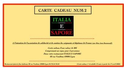 RESTAURANT ITALIA E SAPORE (LYON)
Le restaurant...