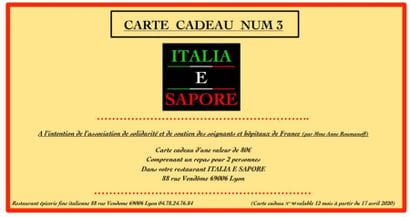 RESTAURANT ITALIA E SAPORE (LYON)
Le restaurant...