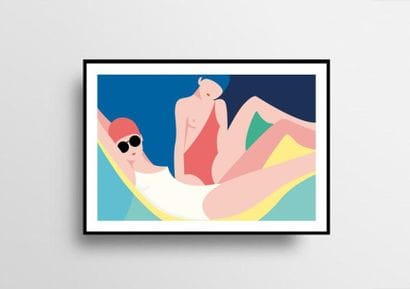 Sabrina Chess
Illustration entitled Beach...