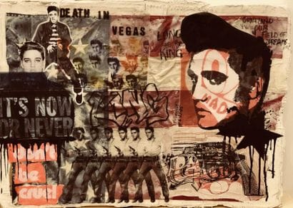 SOPHIE PETITPAS
Tableau DEATH IN VEGAS 51x70cm....
