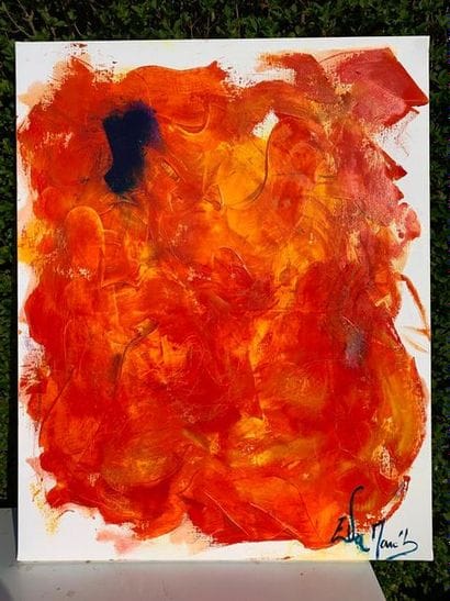 Eva March
Painting entitled CORONA VITAMIN...