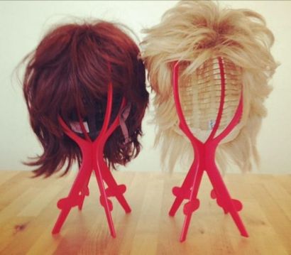 Catherine and Liliane's wigs offered by Alex...