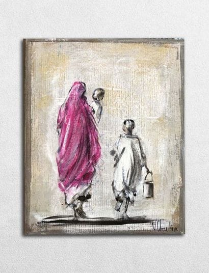 Valerie Chretien
Street scene painting. Format...