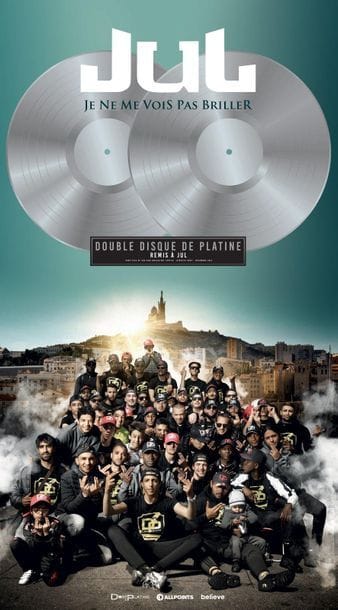 JUL
Double disque de platine remis à l'artiste...