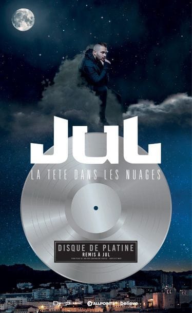JUL
Disque de platine remis à l'artiste Jul...
