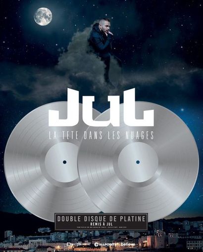 JUL
Double disque de platine remis à l'artiste...