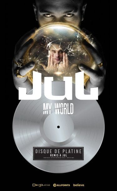 JUL
Disque de platine remis à l'artiste Jul...
