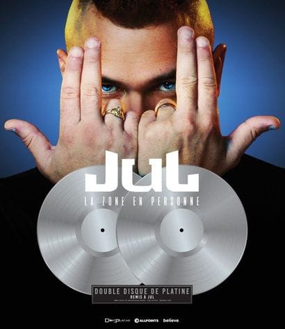 JUL
Double disque de platine remis à l'artiste...