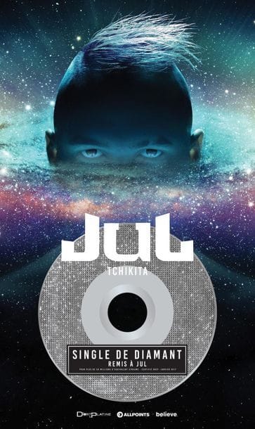 JUL
Single de diamant remis à l'artiste Jul...