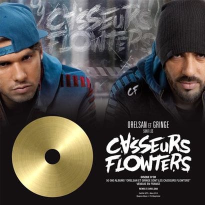 ORELSAN

Gold disc awarded to the artist...