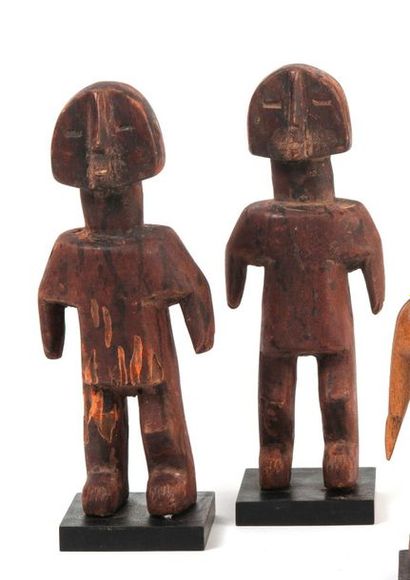 GHANA, Ewé

Pair of twins.

In wood, represented...