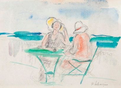 Henri LEBASQUE (1865-1937)


Women sitting...