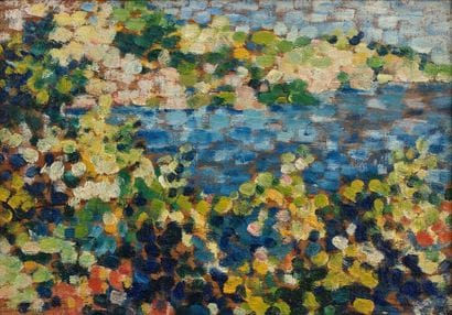 Neo-Impressionist school.

Mediterranean...