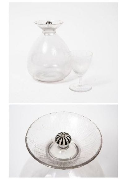 RENÉ LALIQUE, FRANCE


Decanter and stemmed...