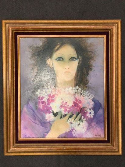Pierre JUTAND (1935)


Face with flowers.

Oil...
