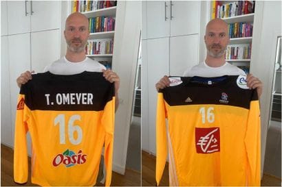 Maillot de Thierry OMEYER
Shirt worn by professional...
