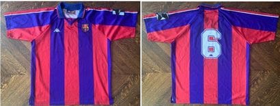 Maillot de José Maria BAKERO
Daniel BRAVO,...