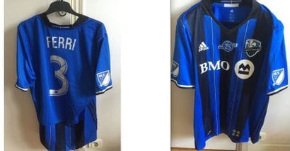 Maillot de l'Impact de Montréal
Patrice FERRI,...
