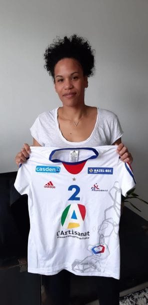 Maillot d'Amélie GOUDJO
Amélie GOUDJO, handball...