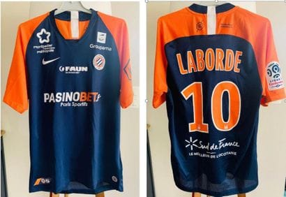 Maillot de Gaëtan LABORDE
Eric BARRERE, beIN...
