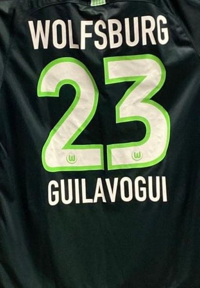 Maillot de Josuha GUILAVOGUI
John FERREIRA,...