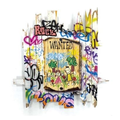 Onemizer
Acrylic and aerosol on wood
