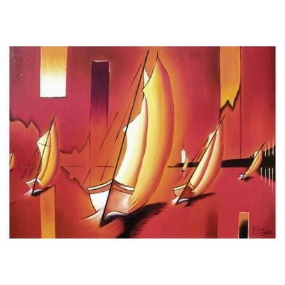 Espinasse Marie
Huile sur toile « Départ...