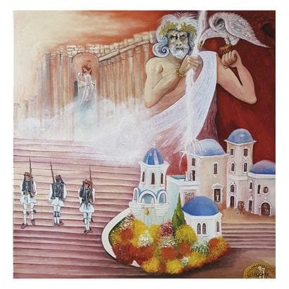 Lelièvre Jean-claude
Huile sur toile « Zeus...