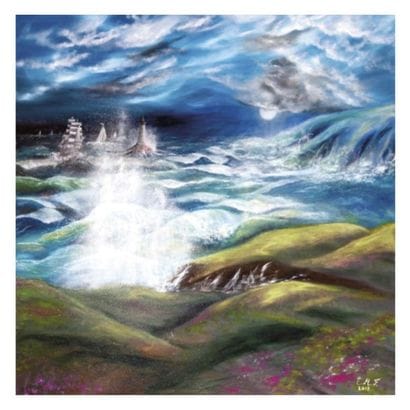 Menny-Fleuridas Emmanuelle
Huile sur toile...