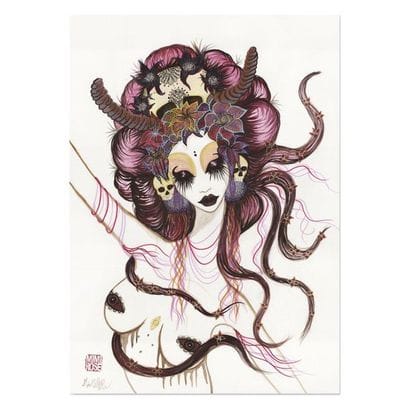 Mimirose
acrylique sur papier « Tara » 70...