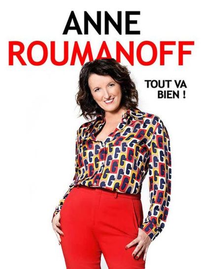 Anne ROUMANOFF
2 tickets for Anne Roumanoff's...