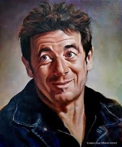 Jean-Loup OTHENIN-GIRARD paints portraits...