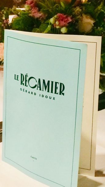 LE RECAMIER
Lunch for two, starter-dish and...