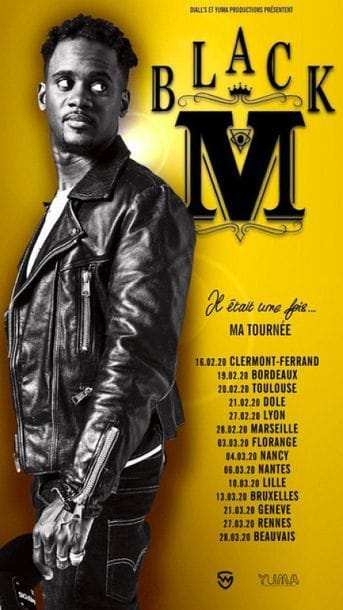 BLACK M
2 tickets for the Black M concert...
