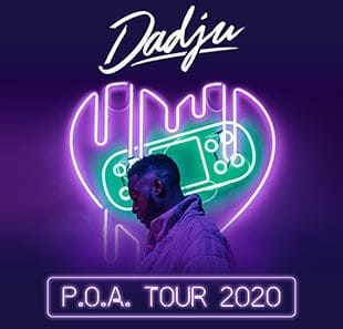 DADJU
2 invitations to attend Dadju's concert...