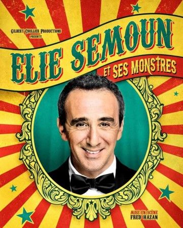 Elie SEMOUN
2 tickets for Elie Semoun's show...