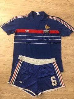 Luis Fernandez
Football jersey and shorts...