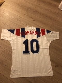 Luis Fernandez
Football jersey donated by...