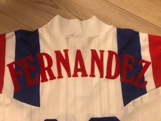 Luis Fernandez
Football jersey donated by...