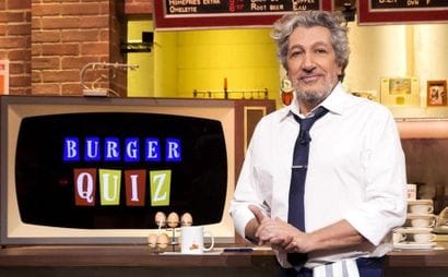 Alain Chabat
A day backstage at Burger Quiz!...