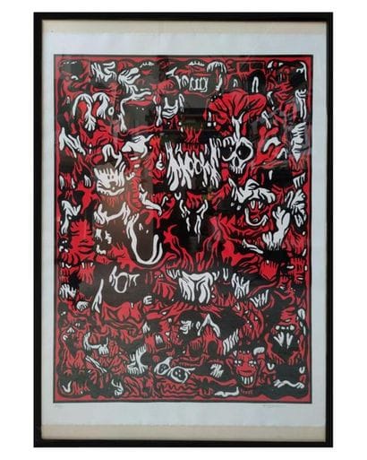 Fabien VERSCHAERE
Untitled 2020 Silkscreen...