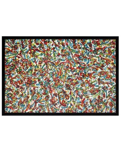 Antonio SAURA
Cocktail Party blue Litho signed...