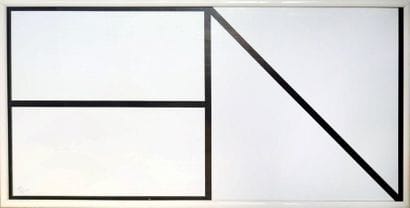 Olivier MOSSET
Enough, silkscreen triptych...