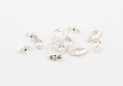 Marquise cut diamonds on paper. 

Total weight:...