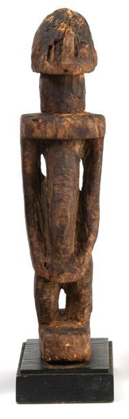 Mali, Dogon
Standing statue.
Wood, arms glued...