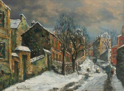 Raymond BESSE (1899-1969)
Rue des Saules,...
