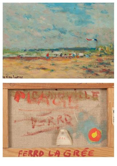 Georges FERRO LA GRÉE (1941)
Plage de Jard...