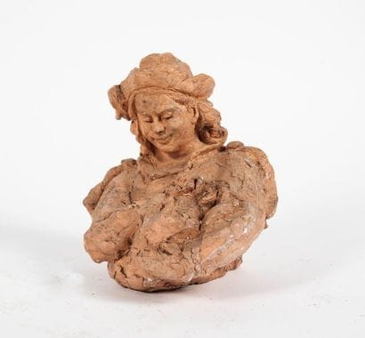 Robert GODEFROY (1928-2020)
Untitled. 
Terracotta....
