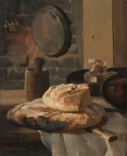André CHARIGNY (1902-2000)
Peasant interior...